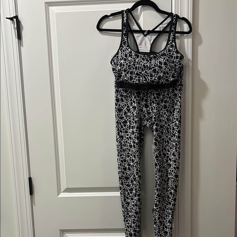 Diane Von Furstenberg Black and White Set